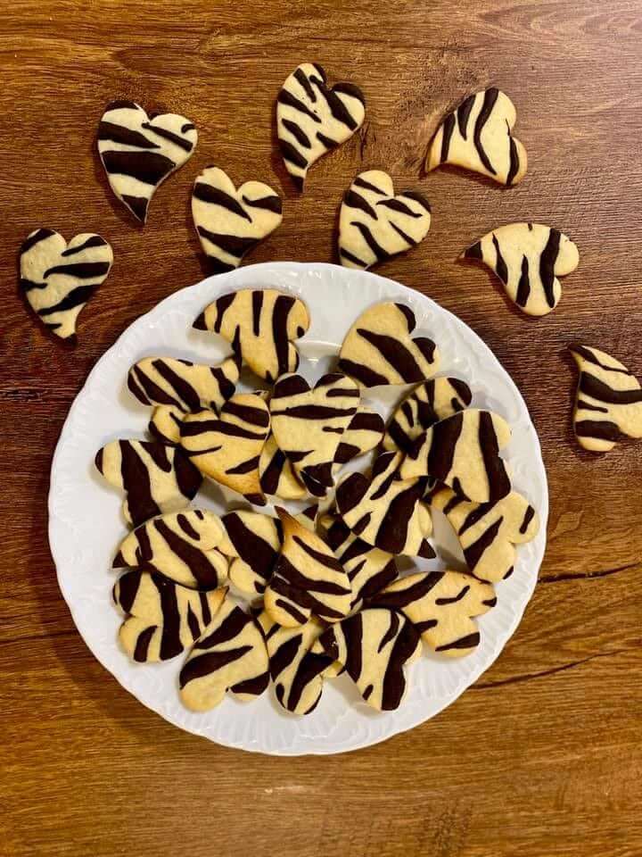 Zebra Cookies